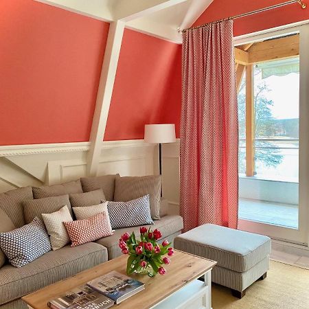 Ferienwohnung Carlotta In Der Villa Seeblick Bad Saarow Dış mekan fotoğraf